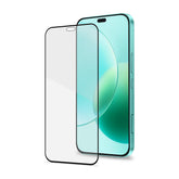 FULLGLASS - Vetro 9H con bordo colorato nero compatibile con Honor 400 Lite/ 200 Lite/ X8c/ X8b