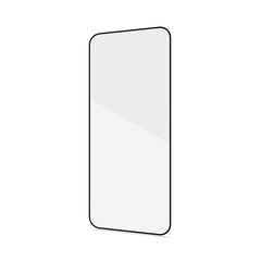 FULLGLASS - Vetro 9H con bordo colorato nero compatibile con Samsung Galaxy S25 Edge