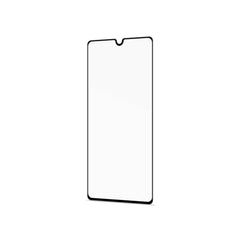 FULLGLASS - Vetro 9H con bordo colorato nero compatibile con Samsung Galaxy A41