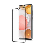 FULLGLASS - Vetro 9H con bordo colorato nero compatibile con Samsung Galaxy A42 5G/ M42 5G/ A13 5G/ A13 4G/ A12/ M12