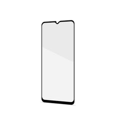 FULLGLASS - Vetro 9H con bordo colorato nero compatibile con Samsung Galaxy A12/ M12/ A22 5G/ A04S
