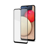 FULLGLASS - Vetro 9H con bordo colorato nero compatibile con Samsung Galaxy A32 5G/ Galaxy A32 5G Enterprise Edition