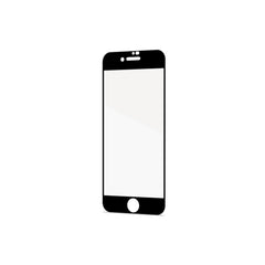 FULLGLASS - Vetro 9H con bordo colorato nero compatibile con Apple iPhone SE 2022/ iPhone SE 2020 / iPhone 8 / iPhone 7
