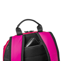 FUNKYBACK - Zaino per laptop fino a 14", due comode tasche, porta USB con cavo integrato, strap per trolley