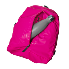 FUNKYBACK - Zaino per laptop fino a 14", due comode tasche, porta USB con cavo integrato, strap per trolley