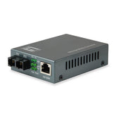 LEVELONE FVT-1102 - MEDIA CONVERTER FAST ETHERNET da RJ45 a SC, fibra monomodale, 1310nm, 20 km