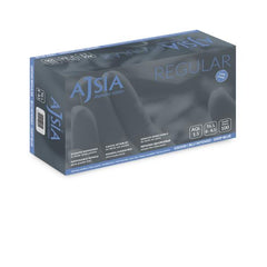 GUANTI IN NITRILE 3.5GR REGULAR - BOX 100 - BLU INTENSO - XS