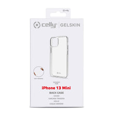 GELSKIN - Cover morbida trasparente in TPU compatibile con Apple iPhone 13 Mini
