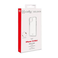 GELSKIN - Cover morbida trasparente in TPU compatibile con Apple iPhone 13 Mini