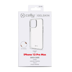 GELSKIN - Cover morbida trasparente in TPU compatibile con Apple iPhone 13 Pro Max