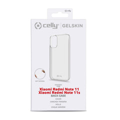 GELSKIN - Cover morbida trasparente in TPU compatibile con Xiaomi Redmi Note 11/ Redmi Note 11s