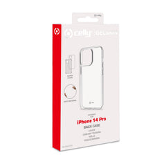 GELSKIN - Cover morbida trasparente in TPU compatibile con Apple iPhone 14 Pro