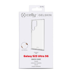 GELSKIN - Cover morbida trasparente in TPU compatibile con Samsung Galaxy S23 Ultra 5G/ Galaxy S23 Ultra 5G Enterprise Edition