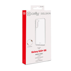 GELSKIN - Cover morbida trasparente in TPU compatibile con Samsung Galaxy S23+ 5G