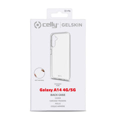 GELSKIN - Cover morbida trasparente in TPU compatibile con Samsung Galaxy A14 4G/ Galaxy A14 5G