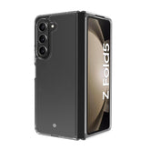 GELSKIN - Cover morbida trasparente in TPU compatibile con Samsung Galaxy Z Fold 5