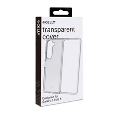 GELSKIN - Cover morbida trasparente in TPU compatibile con Samsung Galaxy Z Fold 5
