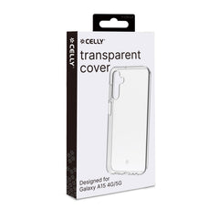 GELSKIN - Cover morbida trasparente in TPU compatibile con Samsung Galaxy A15 5G/ Galaxy A15 4G