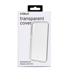 GELSKIN - Cover morbida trasparente in TPU compatibile con Samsung Galaxy A25 5G