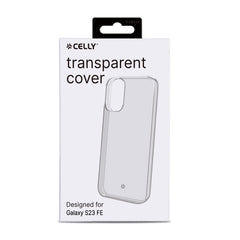 GELSKIN - Cover morbida trasparente in TPU compatibile con Samsung Galaxy S23 FE