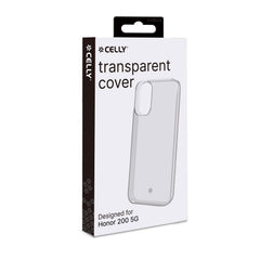 GELSKIN - Cover morbida trasparente in TPU compatibile con Honor 200 5G
