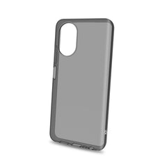 GELSKIN - Cover morbida trasparente nero in TPU compatibile con Oppo A18/ A38