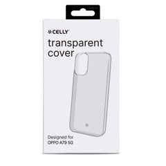 GELSKIN - Cover morbida trasparente in TPU compatibile con Oppo A79 5G