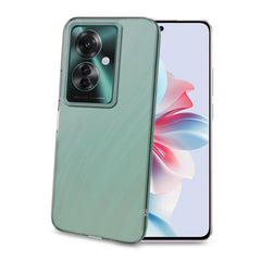 GELSKIN - Cover morbida trasparente in TPU compatibile con Oppo Reno 11F 5G