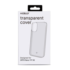 GELSKIN - Cover morbida trasparente in TPU compatibile con Oppo Reno 11F 5G