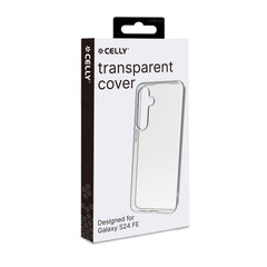 GELSKIN - Cover morbida trasparente in TPU compatibile con Samsung Galaxy S24 FE/ Galaxy S24 FE Enterprise Edition
