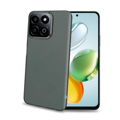 GELSKIN - Cover morbida trasparente nero in TPU compatibile con Honor 200 Smart