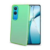 GELSKIN - Cover morbida trasparente verde in TPU compatibile con Oneplus Nord CE 4 Lite