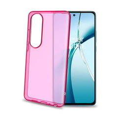GELSKIN - Cover morbida trasparente rosa in TPU compatibile con Oneplus Nord CE 4 Lite