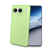GELSKIN - Cover morbida trasparente verde in TPU compatibile con Oneplus Nord 4