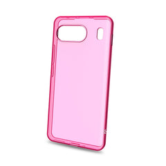 GELSKIN - Cover morbida trasparente rosa in TPU compatibile con Oneplus Nord 4