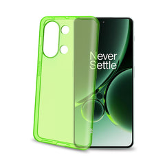 GELSKIN - Cover morbida trasparente verde in TPU compatibile con Oneplus Nord 3