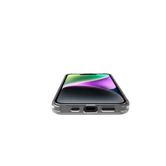 GELSKINMAG - Cover morbida trasparente in TPU, compatibile con la tecnologia Magsafe, anello magnetico color Bianco per Apple iPhone 16e/ iPhone 17e