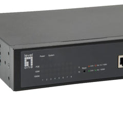 LEVELONE GEP-1051 - SWITCH 10-PORTE GIGABIT WEBSMART POE 802.3 af/at 70W, 2-PORTE GIGABIT SFP