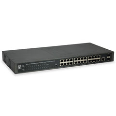 LEVELONE GEP-2652 - SWITCH 26-PORTE GIGABIT WEBSMART POE 802.3af/at 370W, 2x Gigabit SFP, 24x PoE