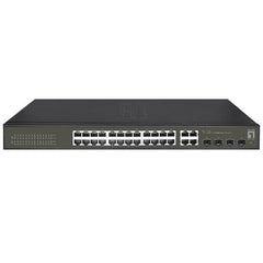 LEVELONE GES-2128 - SWITCH HILBERT 28-PORTE GIGABIT SMART LITE, 24x Gigabit RJ45 + 4x Gigabit SFP/RJ45 Combo