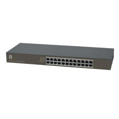 LEVELONE GEU-2432 - SWITCH GIGABIT a 24 porte, 19" RackMount kit