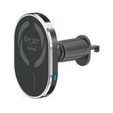 GHOSTSUPERMAGCH - 15W Wireless Charger Car Holder compatible with Magsafe technology
