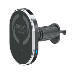 GHOSTSUPERMAGCH - 15W Wireless Charger Car Holder compatible with Magsafe technology