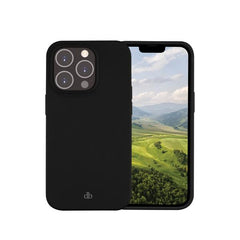 Greenland - Custodia per iPhone 14 Pro Max in 100% Plastica Riciclata - Nero