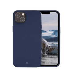 Greenland - Custodia per iPhone 14 Plus in 100% Plastica Riciclata - Blu