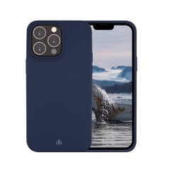 Greenland - Custodia per iPhone 14 Pro Max in 100% Plastica Riciclata - Blu