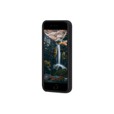Greenland - Custodia in Plastica Riciclata per iPhone SE/8/7 - Nero