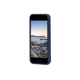 Greenland - Custodia in Plastica Riciclata per iPhone SE/8/7 - Blu Notte