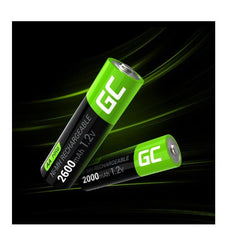 Greencell - RECHARGE BATTERIES 2XAAA HR03 950MA