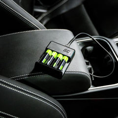 Caricabatterie Green Cell GC VitalCharger Ni-MH AA e AAA con porta Micro USB e USB-C